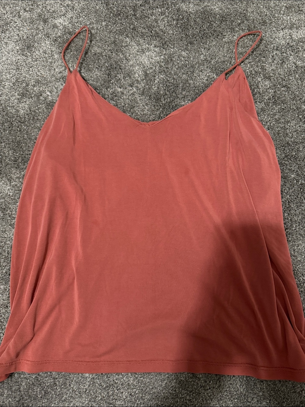 Maurices Rust-Red Spaghetti Strap Cami